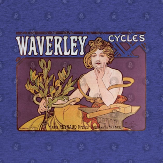 Poster for waverly cycles by UndiscoveredWonders